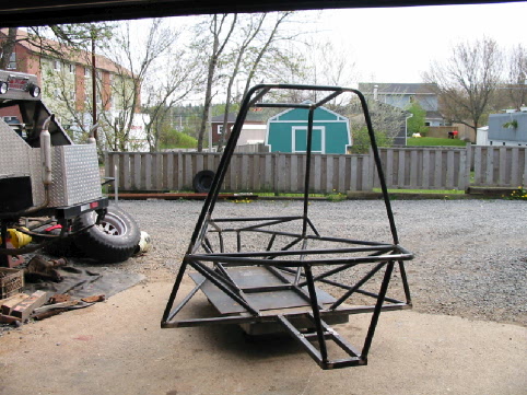 Back View of Chris's Sabretooth